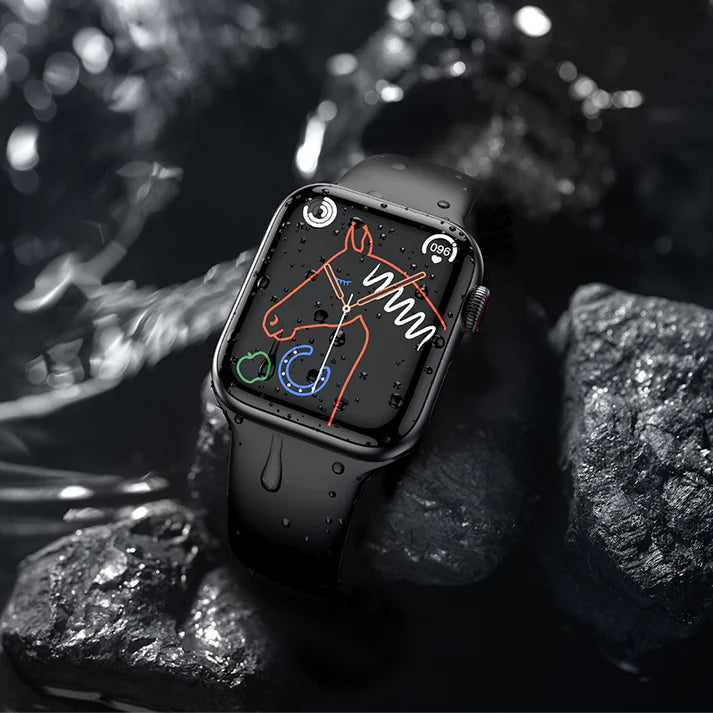 HOCO Y12 Smart Sports Watch (Call Version) Black Color