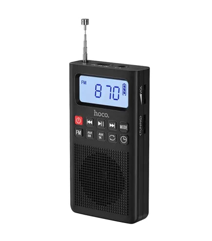 Hoco HI51 Portable Radio Bluetooth Speaker (AM/FM, USB/TF/BT5.3, 5W, 700mAh)