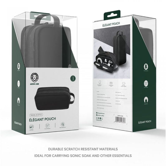 Elegant Pouch Green Lion