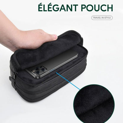 Elegant Pouch Green Lion