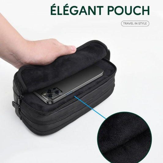 Elegant Pouch Green Lion