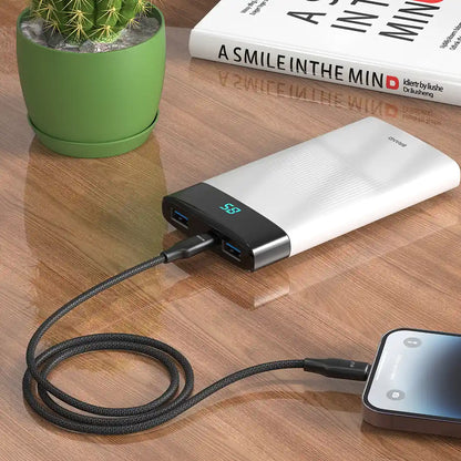 Green Lion USB-C to Lightning TPE Cable - Black