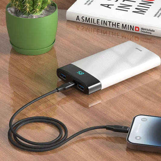 Green Lion USB-C to Lightning TPE Cable - Black