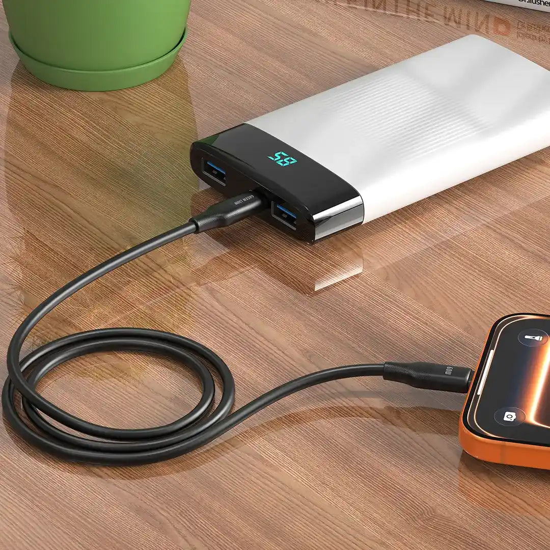 Green Lion Silicone USB-C to USB-C Cable Ultra-Flexible