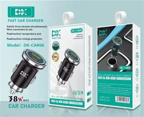 DREAM KING DK- CAR02 car charger