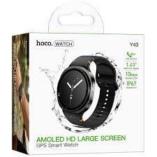 Hoco Y43 AMOLED Smart Watch(call Version)