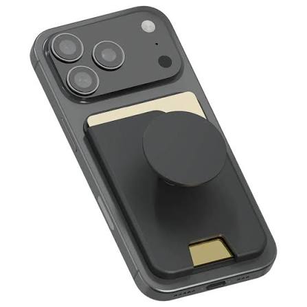Green Lion W2-Magsafe Wallet Card Holder - Black