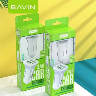 BAVIN PC253 2.4A Universal Fast Charging USB Car Charger w/ Dual USB Port